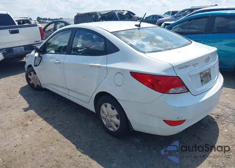 2015 Hyundai Accent Gls z USA, uszkodzony, nr VIN KMHCT4AE8FU846931